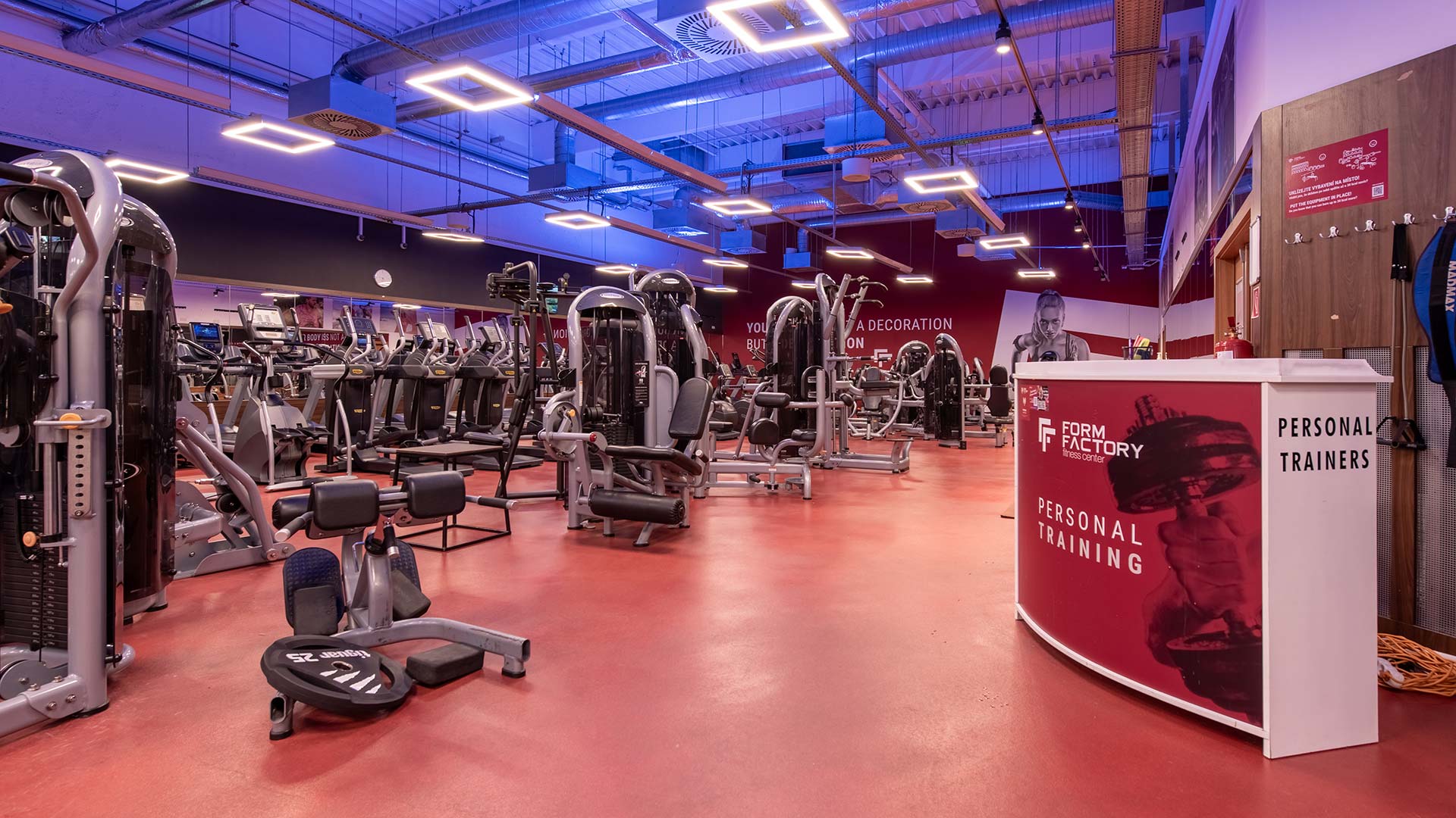 Obrázek z posilovny